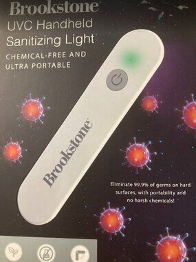 Brookstone UVC Handheld Sanitizing Light
